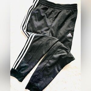 Adidas Dark Gray Jogger Pants Track Pants Kids Boys Size Large 14/16
